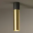 Ambachtelijke plafondlamp van keramiek en messing Made in Italy - Toscot Match Viadurini