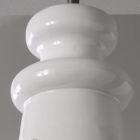 Handgemaakte plafondlamp in majolica en aluminium gemaakt in Italië - Toscot Battersea Viadurini
