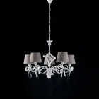 Witte LED-plafondlamp voor het verlichten van moderne en strakke ruimtes – Dalia Viadurini