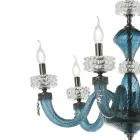 Klassieke plafondlamp 8 lichts in Italiaans luxe handgemaakt glas - Saline Viadurini