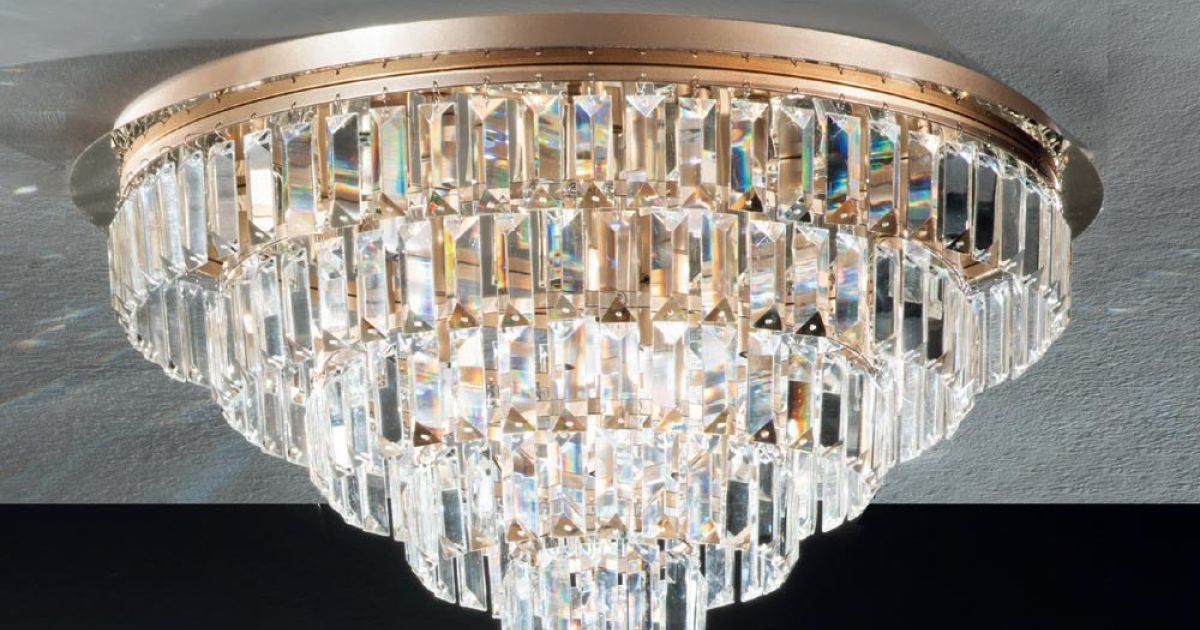 Elegante hanglamp Crystal Bubble 7 Line