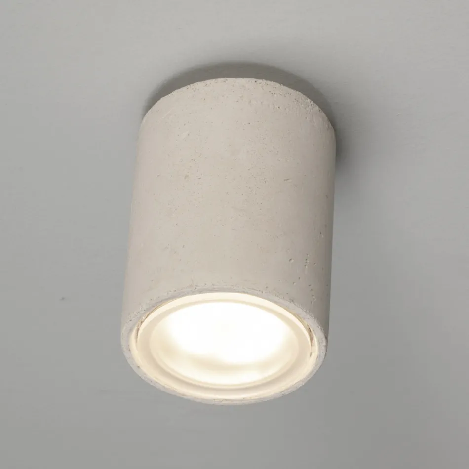 Buitenplafondlamp in gekleurde klei handgemaakt in Italië - Toscot Hans Viadurini