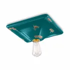 Plafond plafond retro stijl keramische Karen Ferroluce Viadurini