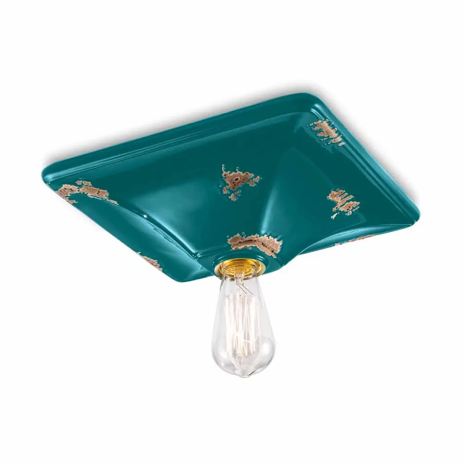 Plafond plafond retro stijl keramische Karen Ferroluce Viadurini