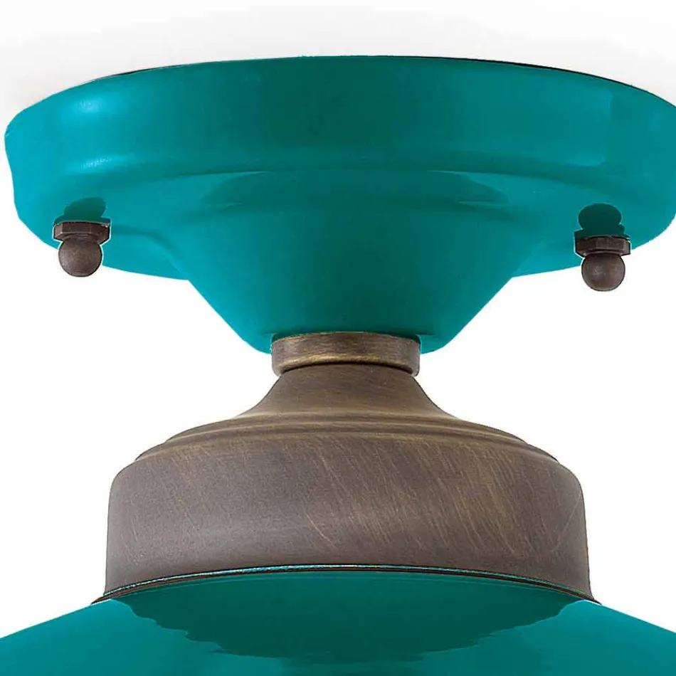 Plafondlamp Design plafondlamp keramiek en ottone Cecilia Viadurini