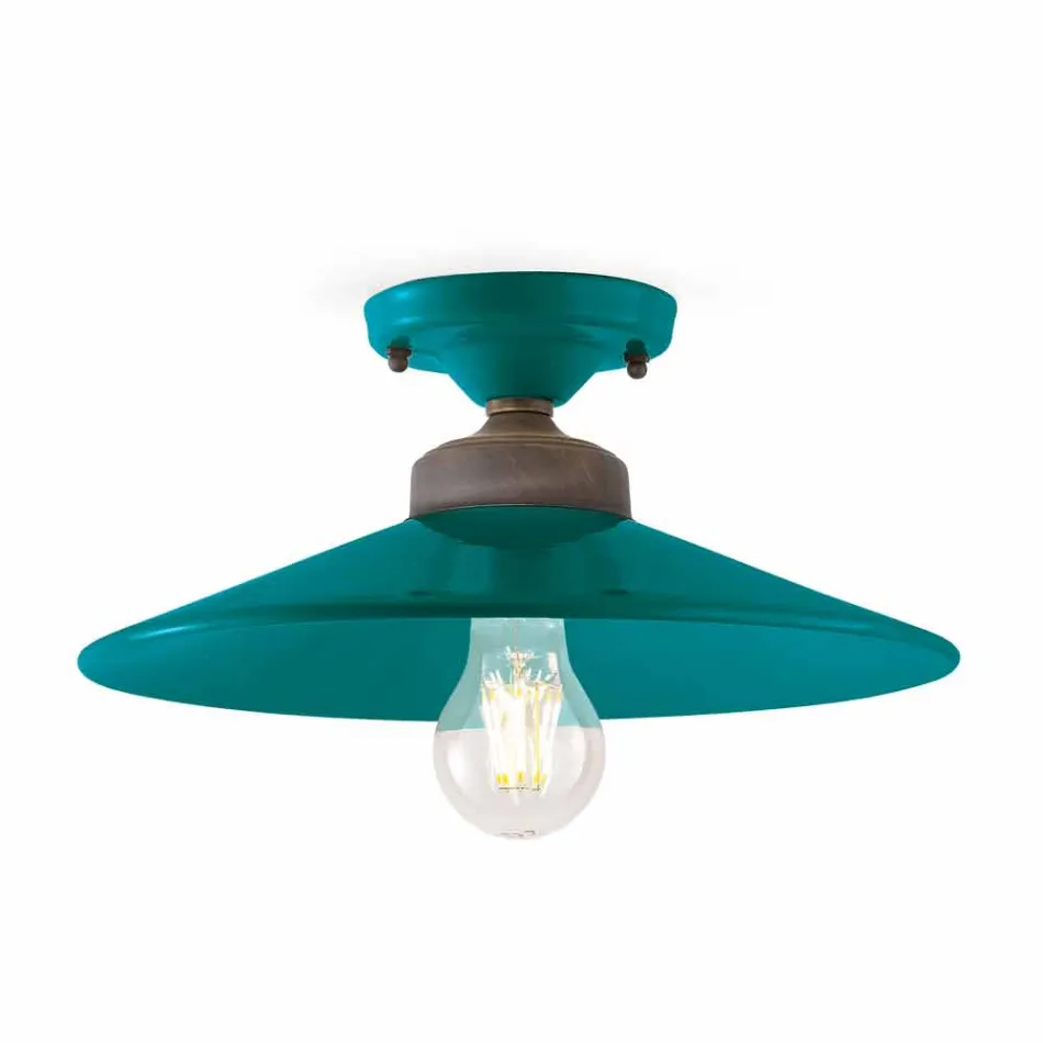 Plafondlamp Design plafondlamp keramiek en ottone Cecilia Viadurini