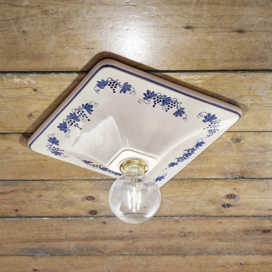 Keramische plafond plafond ingericht Ferroluce Trieste Viadurini