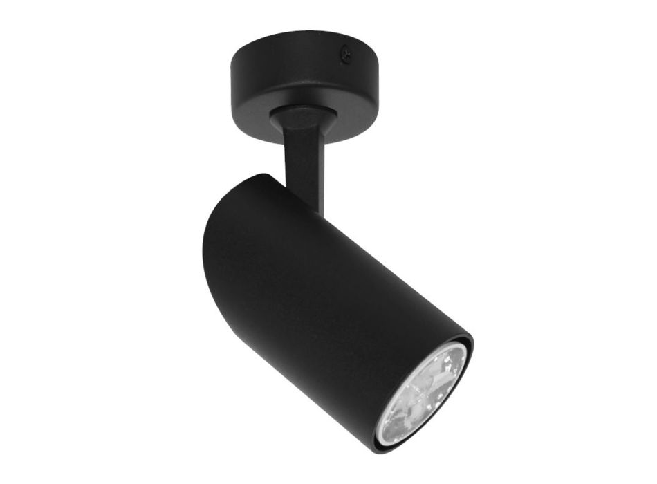 Verstelbare Spotlight Plafondlamp in Wit of Zwart Aluminium 4 Stuks - Lazzaro Viadurini