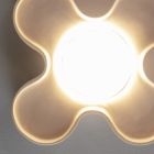 Gekleurde keramische plafondlamp handgemaakt in Italië - Toscot Clover Viadurini
