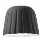 Vintage design keramische plafondlamp gemaakt in Italië - Ferroluce Madame Grès Viadurini