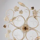 Italiaanse chromen LED-plafondlamp voor moderne ruimtes – Fiore Viadurini