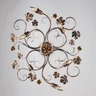 Italiaanse chromen LED-plafondlamp voor moderne ruimtes – Fiore Viadurini