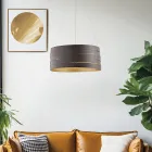 Plafondlamp van metaal en glas voor een diffuus, harmonieus licht – Melograno Viadurini