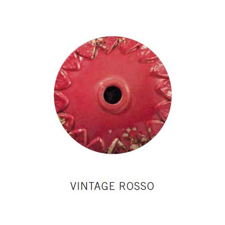 Industriële plafondlamp 2 spots van ijzer en handgemaakt keramiek - Loft Viadurini