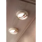 Plafond- of wandlamp voor buiten in handgeschilderd aluminium - Brindisi Viadurini