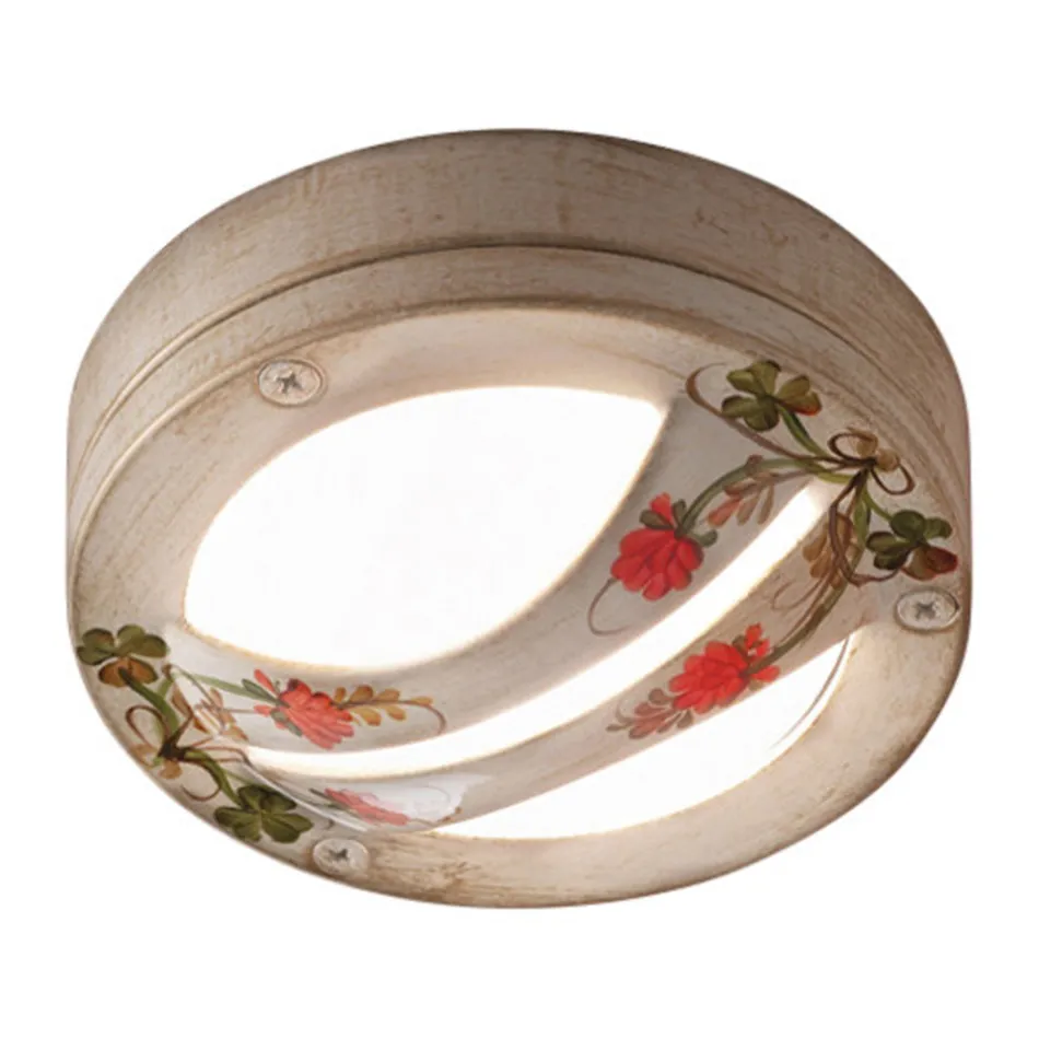 Plafond- of wandlamp voor buiten in handgeschilderd aluminium - Brindisi Viadurini