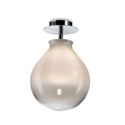 Kleine plafondlamp in diverse Venetiaanse glasafwerkingen, gemaakt in Italië - Iride Viadurini