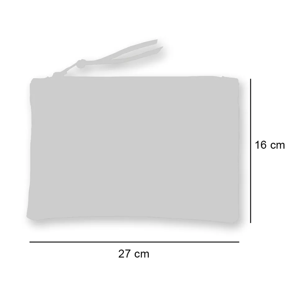 Artistieke handgedrukte handtas, uniek stuk katoen, 2 stuks - Viadurini van Marchi Viadurini
