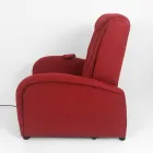 2-motorige liftstoel met shiatsu-massage gemaakt in Bria, Italië Viadurini