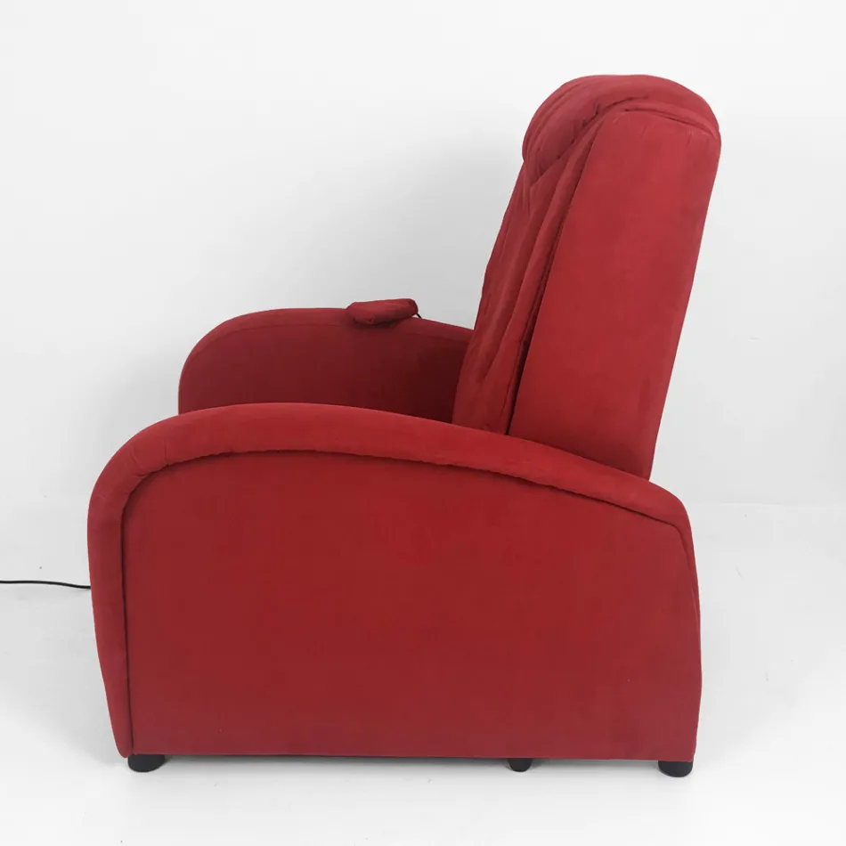 2-motorige liftstoel met shiatsu-massage gemaakt in Bria, Italië Viadurini