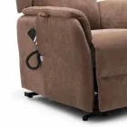 Lift Relax Fauteuil met beweging op wielen met 2 motoren - Juliette Viadurini