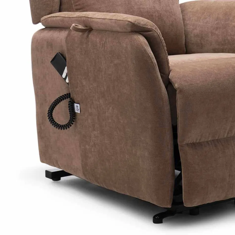 Lift Relax Fauteuil met beweging op wielen met 2 motoren - Juliette Viadurini