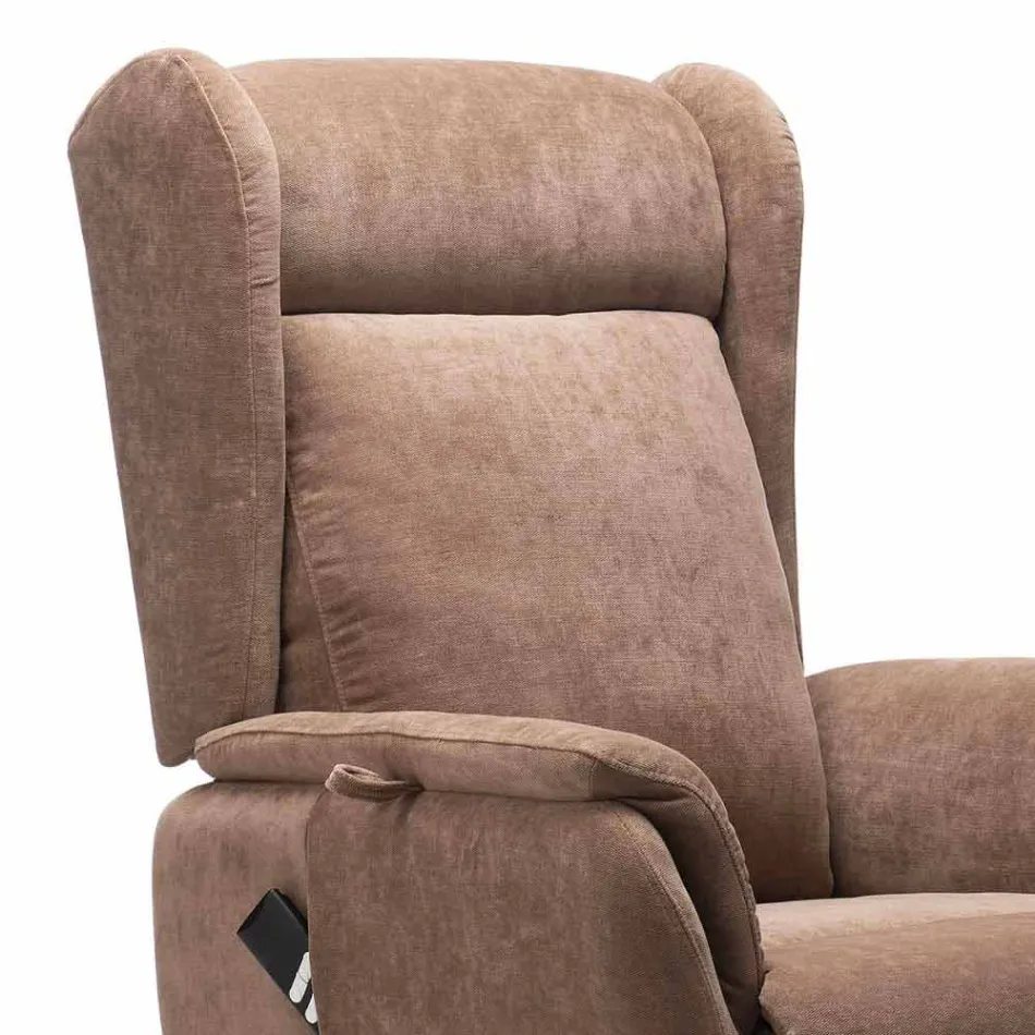 Lift Relax Fauteuil met beweging op wielen met 2 motoren - Juliette Viadurini