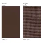 Rechte hoekfauteuil in aluminium en riemen Made in Italy - Juliediv Viadurini