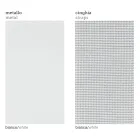 Linker hoekfauteuil in aluminium en riemen Made in Italy - Juliediv Viadurini