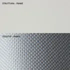 Lage tuinfauteuil van gegalvaniseerd staal met armleuningen Made in Italy - Selvaggia Viadurini