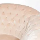 leunstoel bewerkt gewatteerde faux fur Balma Viadurini