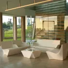 Fauteuil met armleuningen Slide Kami Modern ontwerp gemaakt in Italië Viadurini