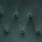 Fauteuil met verstelbare structuur in verchroomd staal en fluweel - Giulia Viadurini