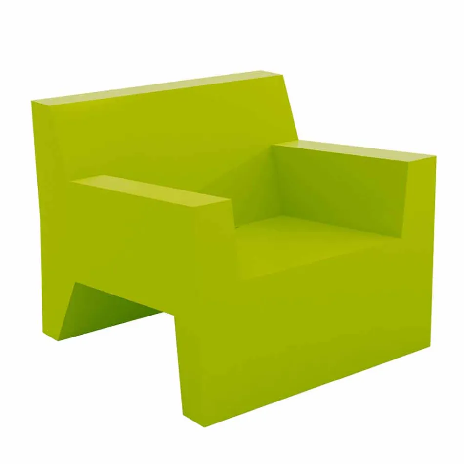 Jut by Vondom design outdoor fauteuil in polyethyleenhars Viadurini