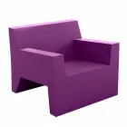 Jut by Vondom design outdoor fauteuil in polyethyleenhars Viadurini