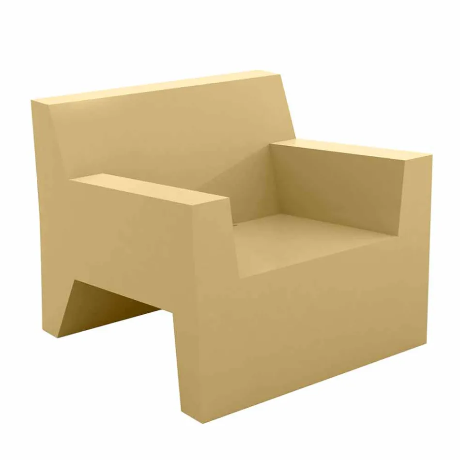 Jut by Vondom design outdoor fauteuil in polyethyleenhars Viadurini