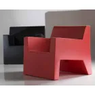 Jut by Vondom design outdoor fauteuil in polyethyleenhars Viadurini