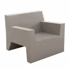 Jut by Vondom design outdoor fauteuil in polyethyleenhars Viadurini