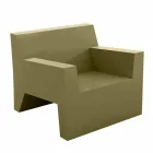 Jut by Vondom design outdoor fauteuil in polyethyleenhars Viadurini
