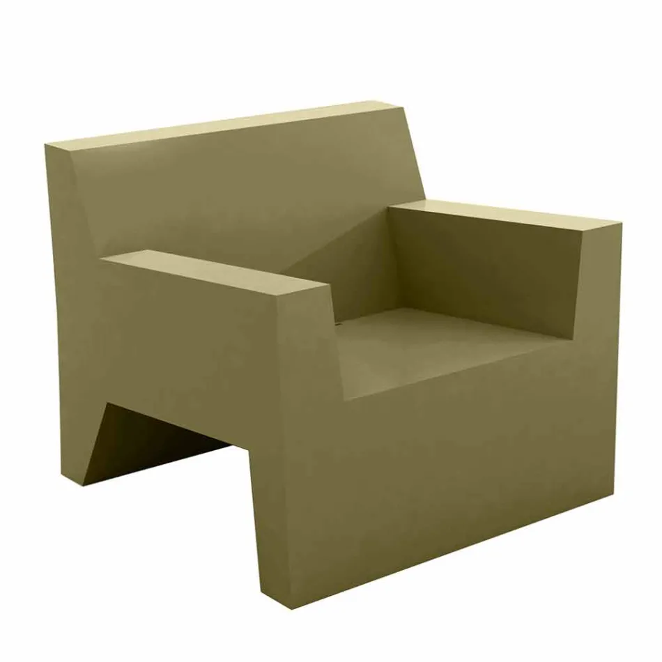 Jut by Vondom design outdoor fauteuil in polyethyleenhars Viadurini