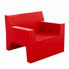 Jut by Vondom design outdoor fauteuil in polyethyleenhars Viadurini