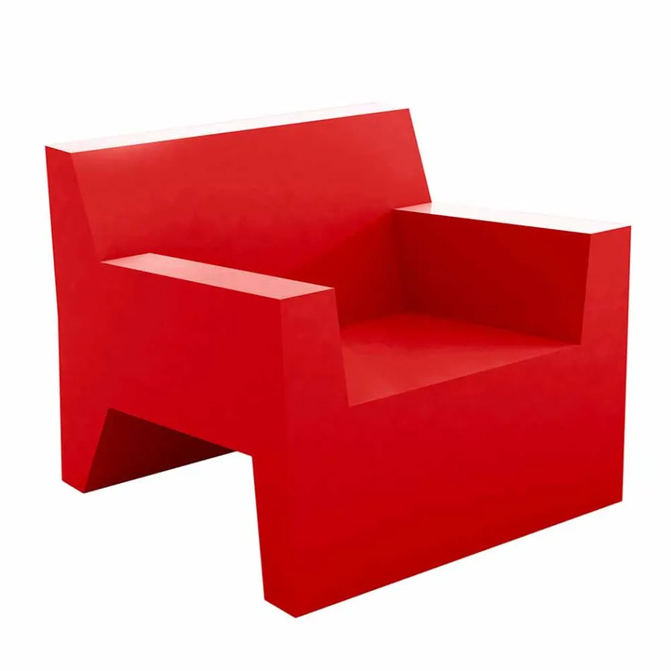 Jut by Vondom design outdoor fauteuil in polyethyleenhars Viadurini