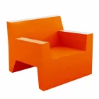 Jut by Vondom design outdoor fauteuil in polyethyleenhars Viadurini