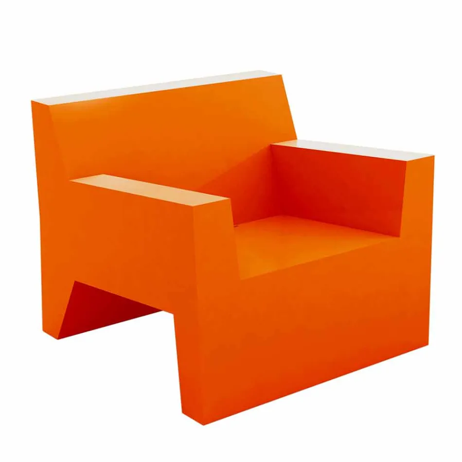 Jut by Vondom design outdoor fauteuil in polyethyleenhars Viadurini