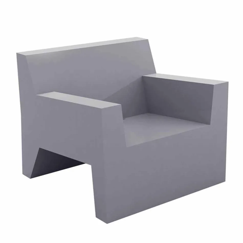 Jut by Vondom design outdoor fauteuil in polyethyleenhars Viadurini