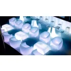 Blow Vondom polyethyleenhars buitenzetel, ontwerp Viadurini