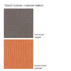 Buitenfauteuil in polyethyleen met kussen Made in Italy - Chiabotto Viadurini