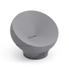 Polyethyleen buitenfauteuil verkrijgbaar in diverse kleuren - Handdoek Viadurini