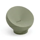 Buitenfauteuil van polyethyleen, verkrijgbaar in diverse kleuren - inclusief handdoek Viadurini