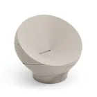 Polyethyleen buitenfauteuil verkrijgbaar in diverse kleuren - Handdoek Viadurini